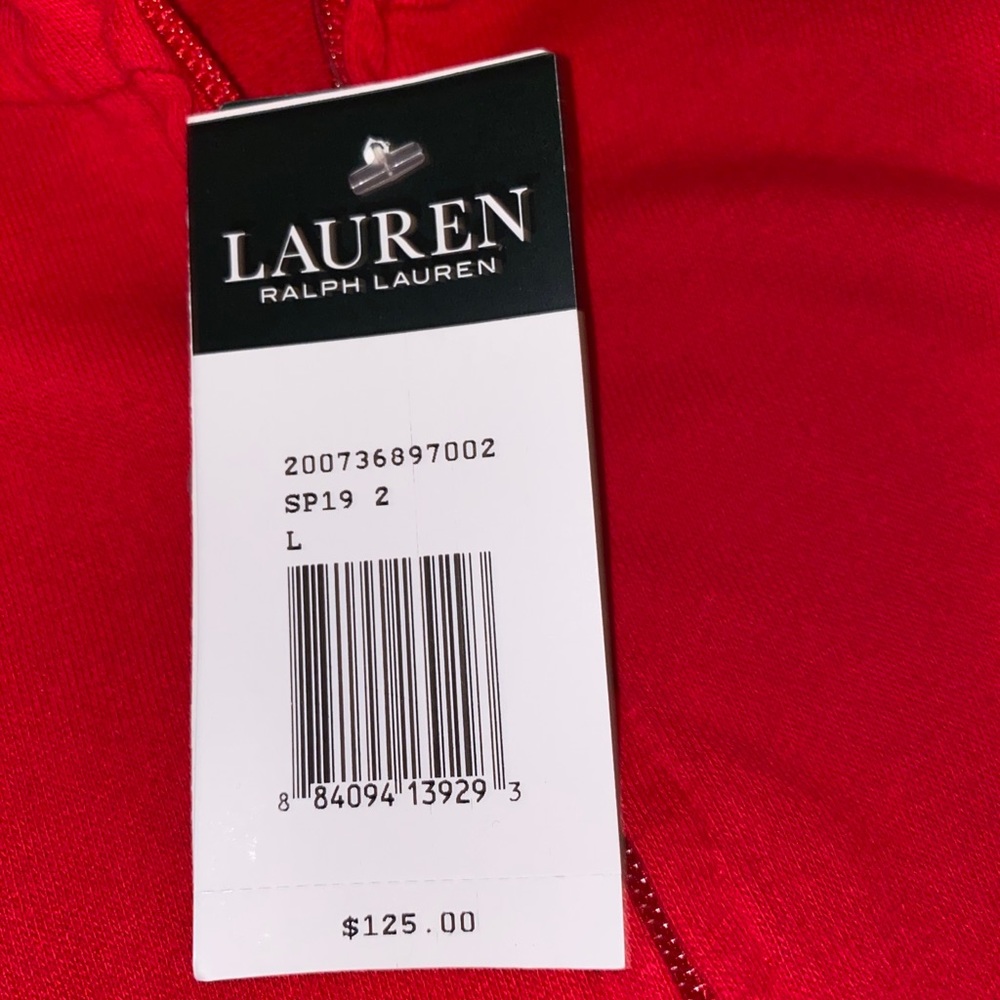 Lauren Ralph Lauren zip up /Brand New With Tags - Picture 2 of 5